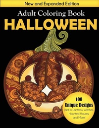 Enlarge image Cover: Halloween Adult Coloring Book - Creative Coloring