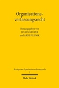 Cover: Organisationsverfassungsrecht - Mohr Siebeck