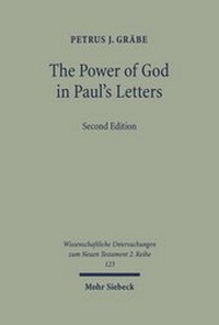 Abbildung von: The Power of God in Paul's Letters - Mohr Siebeck