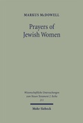Cover: Prayers of Jewish Women - Mohr Siebeck
