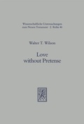 Cover: Love without Pretense - Mohr Siebeck