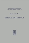 Cover: Theios Anthropos - Mohr Siebeck