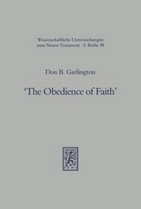 Abbildung von: The Obedience of Faith - Mohr Siebeck