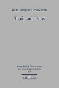 Abbildung von: Taufe und Typos - Mohr Siebeck