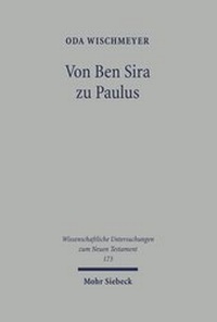 Abbildung von: Von Ben Sira zu Paulus - Mohr Siebeck