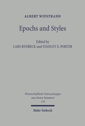 Cover: Epochs and Styles - Mohr Siebeck