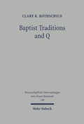 Cover: Baptist Traditions and Q - Mohr Siebeck