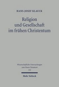 Abbildung von: Religion und Gesellschaft im fruehen Christentum - Mohr Siebeck