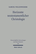 Cover: Horizonte neutestamentlicher Christologie - Mohr Siebeck