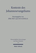 Cover: Kontexte des Johannesevangeliums - Mohr Siebeck