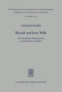 Abbildung von: Mensch und freier Wille - Mohr Siebeck