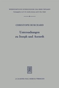 Cover: Untersuchungen zu Joseph und Aseneth - Mohr Siebeck