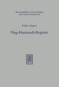 Abbildung von: Nag-Hammadi-Register - Mohr Siebeck