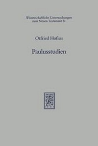 Abbildung von: Paulusstudien - Mohr Siebeck