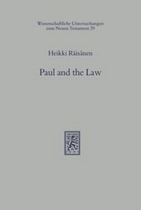 Abbildung von: Paul and the Law - Mohr Siebeck