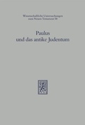 Cover: Paulus und das antike Judentum - Mohr Siebeck