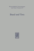 Cover: Bund und Tora - Mohr Siebeck