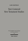 Cover: Text-centered New Testament Studies - Mohr Siebeck