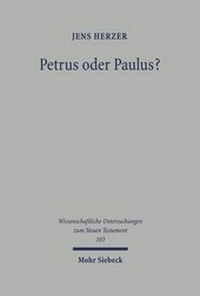 Abbildung von: Petrus oder Paulus? - Mohr Siebeck