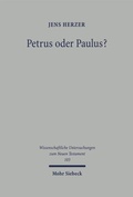 Cover: Petrus oder Paulus? - Mohr Siebeck
