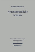 Cover: Neutestamentliche Studien - Mohr Siebeck