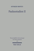 Cover: Paulusstudien - Mohr Siebeck