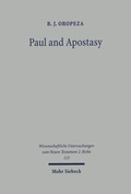 Cover: Paul and Apostasy - Mohr Siebeck
