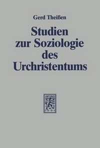 Abbildung von: Studien zur Soziologie des Urchristentums - Mohr Siebeck