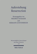 Cover: Auferstehung - Resurrection - Mohr Siebeck