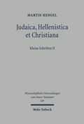 Cover: Judaica, Hellenistica et Christiana - Mohr Siebeck