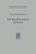 Cover: Der Begriff Syneidesis bei Paulus - Mohr Siebeck
