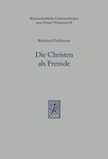 Cover: Die Christen als Fremde - Mohr Siebeck