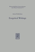 Cover: Exegetical Writings - Mohr Siebeck