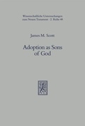 Cover: Adoption as Sons of God - Mohr Siebeck