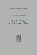 Cover: The Secretary in the Letters of Paul - Mohr Siebeck