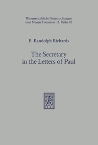 Enlarge image Cover: The Secretary in the Letters of Paul - Mohr Siebeck