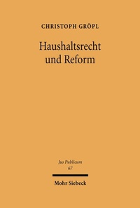 Abbildung von: Haushaltsrecht und Reform - Mohr Siebeck