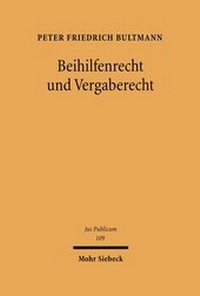 Abbildung von: Beihilfenrecht und Vergaberecht - Mohr Siebeck