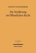 Cover: Die Verj&auml;hrung im &Ouml;ffentlichen Recht - Mohr Siebeck