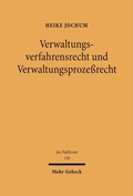Cover: Verwaltungsverfahrensrecht und Verwaltungsproze&szlig;recht - Mohr Siebeck