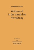 Cover: Wettbewerb in der staatlichen Verwaltung - Mohr Siebeck