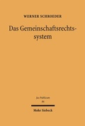 Cover: Das Gemeinschaftsrechtssystem - Mohr Siebeck