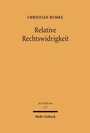 Cover: Relative Rechtswidrigkeit - Mohr Siebeck