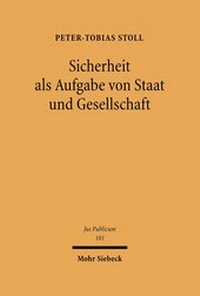 Abbildung von: Sicherheit als Aufgabe von Staat und Gesellschaft - Mohr Siebeck