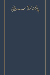 Abbildung von: Max Weber-Gesamtausgabe - Mohr Siebeck