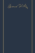 Cover: Max Weber-Gesamtausgabe - Mohr Siebeck