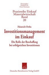 Abbildung von: Investitionsmanagement im Einkauf. - Deutscher Betriebswirte-Verlag