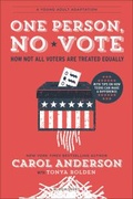 Cover: One Person, No Vote (YA edition) - Bloomsbury YA