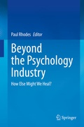 Cover: Beyond the Psychology Industry - Springer