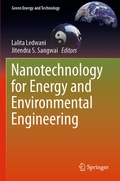 Cover: Nanotechnology for Energy and Environmental Engineering - Springer